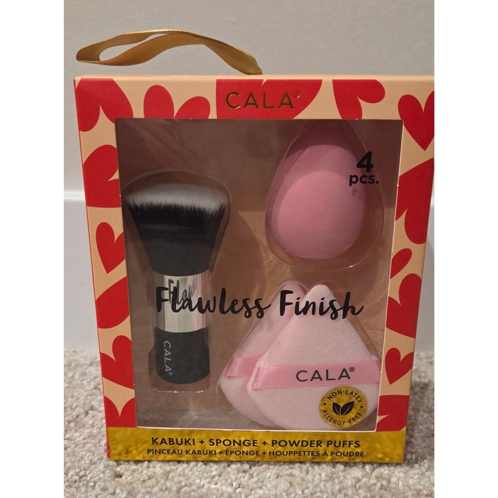 Cala flawless finish 4 piece makeup tool set